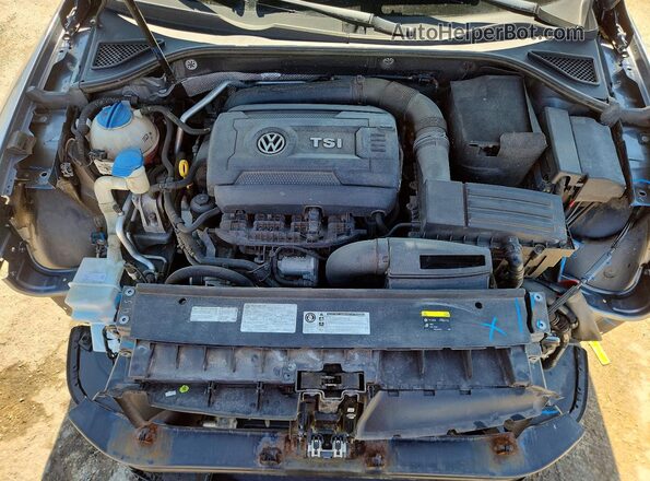 1VWDT7A37HC041761 2017 VOLKSWAGEN PASSAT Gray Սալոնի հետևի տեսք