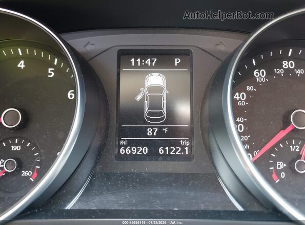 1VWDT7A37HC083184 2017 VOLKSWAGEN PASSAT Gray 