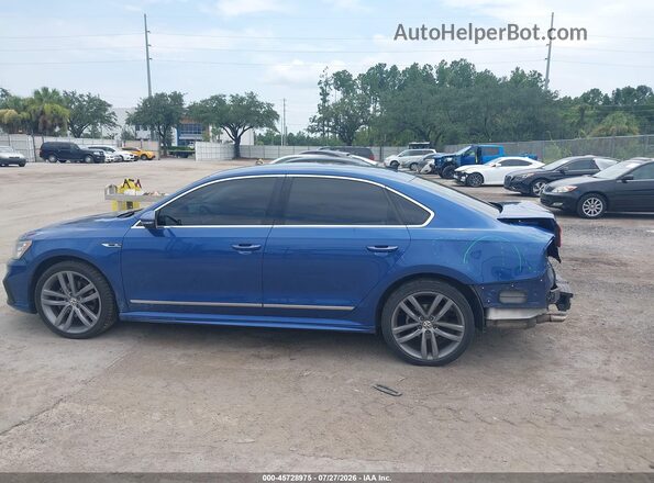 1VWDT7A38HC058245 2017 VOLKSWAGEN PASSAT Blue 