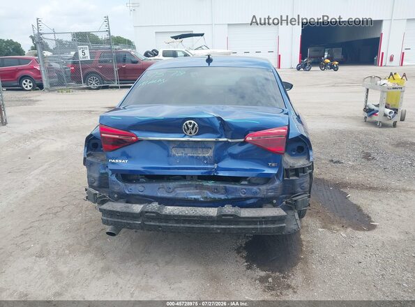 1VWDT7A38HC058245 2017 VOLKSWAGEN PASSAT Blue 