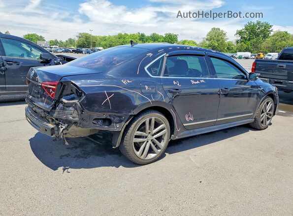 1VWDT7A38HC075630 2017 VOLKSWAGEN PASSAT Black Trasero derecho