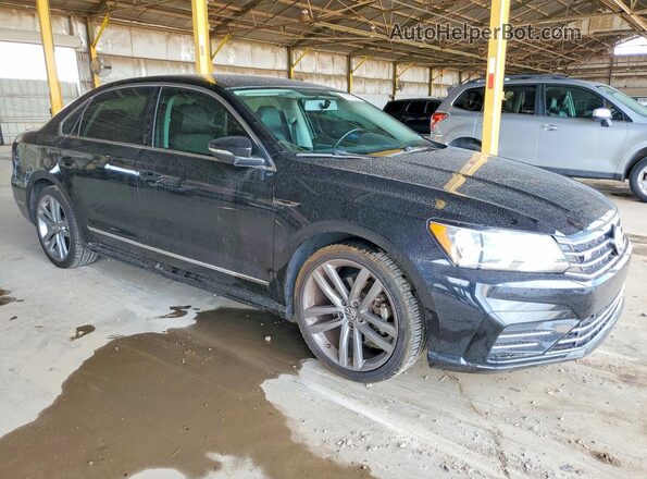 1VWDT7A39HC065138 2017 VOLKSWAGEN PASSAT Black Delantero derecho