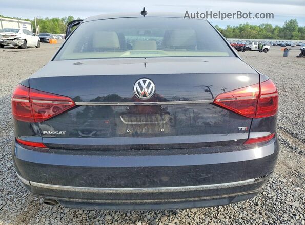 1VWDT7A39HC069223 2017 VOLKSWAGEN PASSAT Черный Вид сзади