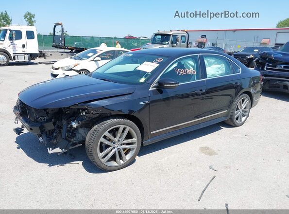 1VWDT7A39HC078407 2017 VOLKSWAGEN PASSAT Black Vista tres cuartos delantera izquierda