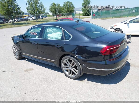 1VWDT7A39HC078407 2017 VOLKSWAGEN PASSAT Black Trasero izquierdo