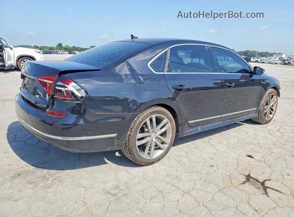 1VWDT7A3XHC019804 2017 VOLKSWAGEN PASSAT Черный Задняя правая четверть