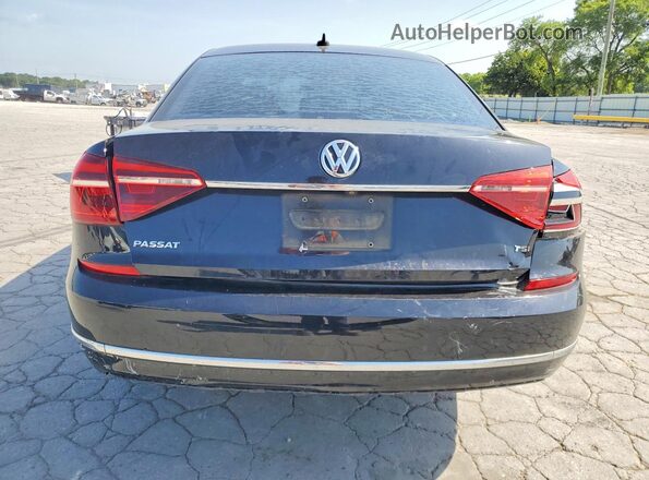 1VWDT7A3XHC019804 2017 VOLKSWAGEN PASSAT Черный Вид сзади