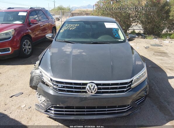1VWDT7A3XHC027417 2017 VOLKSWAGEN PASSAT Серый Вид панели приборов