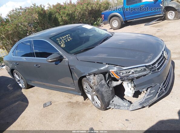 1VWDT7A3XHC027417 2017 VOLKSWAGEN PASSAT Серый Вид щитка приборов