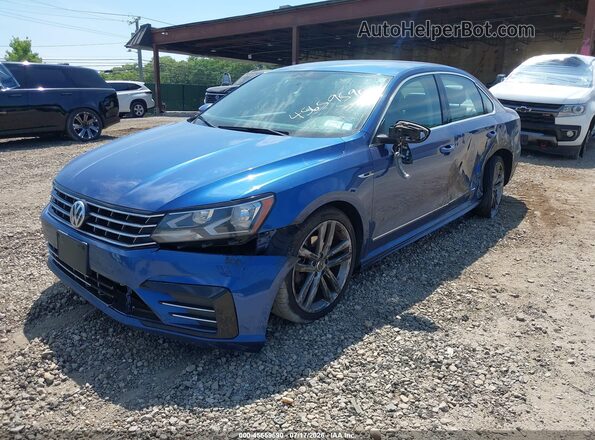1VWDT7A3XHC056528 2017 VOLKSWAGEN PASSAT Blue Vista tres cuartos delantera izquierda