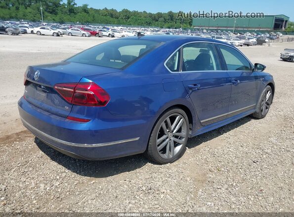 1VWDT7A3XHC056528 2017 VOLKSWAGEN PASSAT Blue Trasero derecho