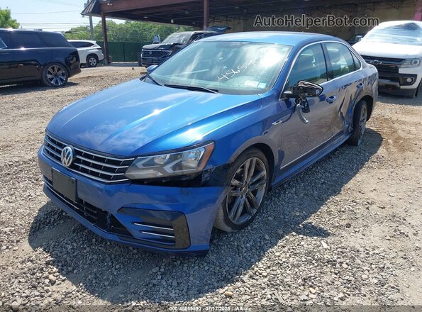 1VWDT7A3XHC056528 2017 VOLKSWAGEN PASSAT Blue Vista frontal