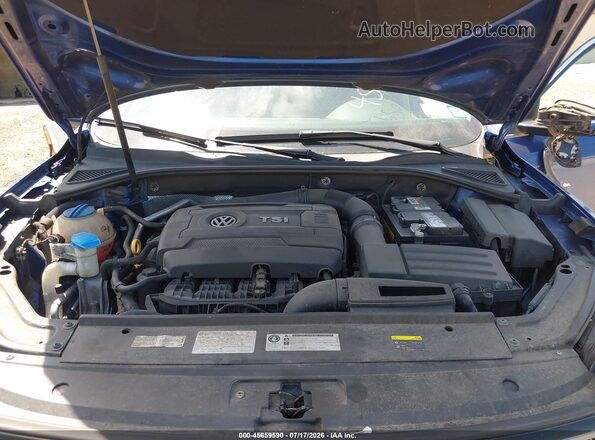 1VWDT7A3XHC056528 2017 VOLKSWAGEN PASSAT Blue Vista trasera