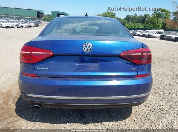 1VWDT7A3XHC056528 2017 VOLKSWAGEN PASSAT Blue 