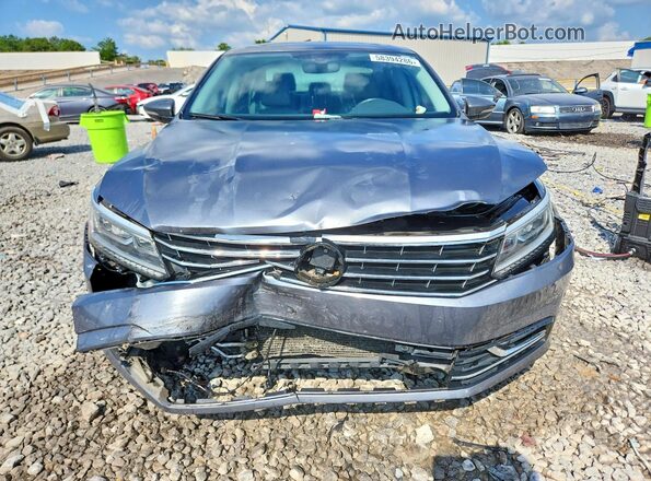1VWGT7A30HC028038 2017 VOLKSWAGEN PASSAT Серый Вид спереди