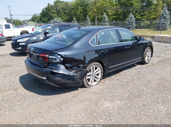 1VWGT7A34HC026955 2017 VOLKSWAGEN PASSAT Черный Задняя правая четверть