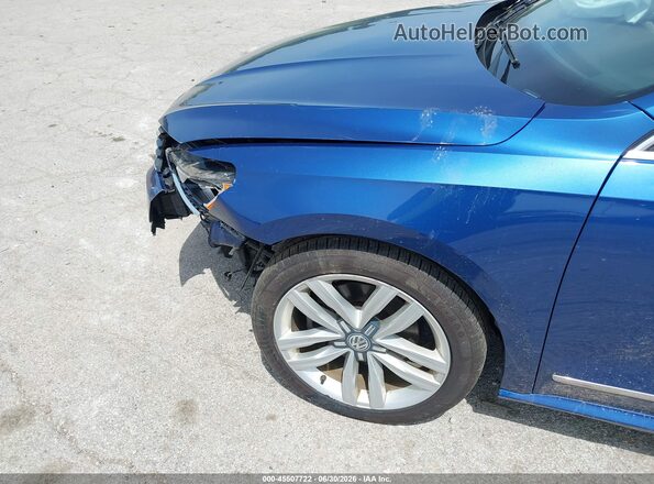 1VWGT7A34HC036367 2017 VOLKSWAGEN PASSAT Синий Вид спереди