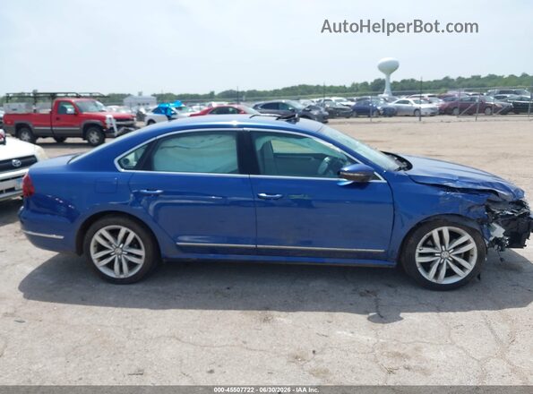 1VWGT7A34HC036367 2017 VOLKSWAGEN PASSAT Синий Панорамный вид салона 360°