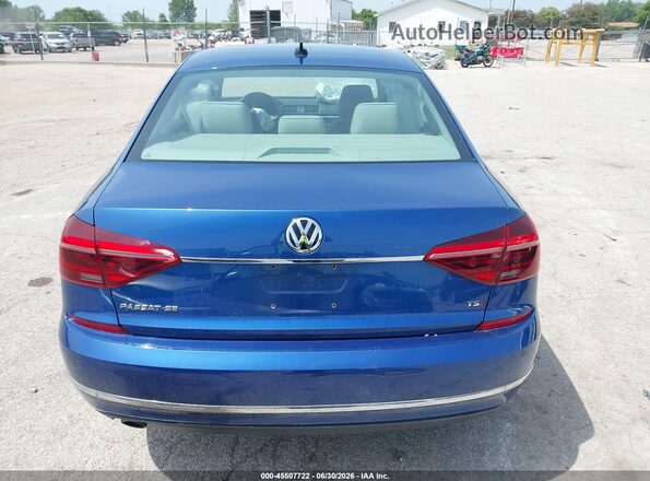 1VWGT7A34HC036367 2017 VOLKSWAGEN PASSAT Синий 