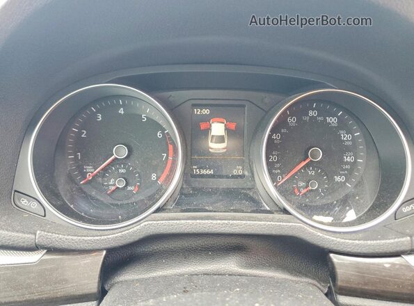1VWGT7A34HC054674 2017 VOLKSWAGEN PASSAT Белый Вид щитка приборов