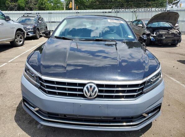 1VWHM7A38HC061774 2017 VOLKSWAGEN PASSAT Black Front view