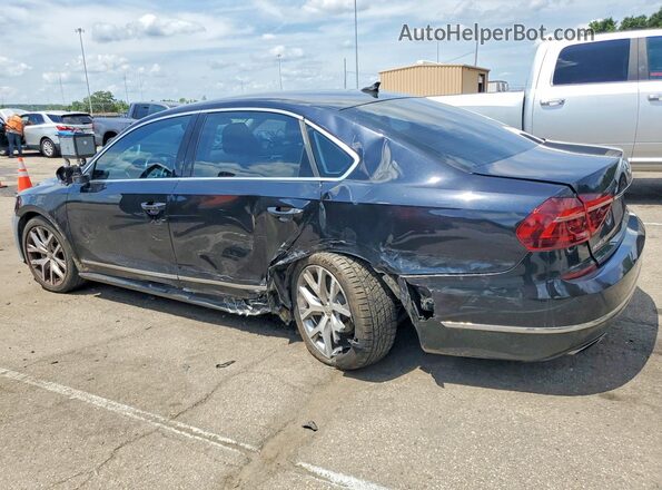 1VWHM7A38HC061774 2017 VOLKSWAGEN PASSAT Black Rear left