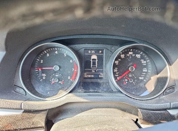 1VWJM7A35JC046396 2018 VOLKSWAGEN PASSAT Black Սարքավորումների վահանակի տեսք