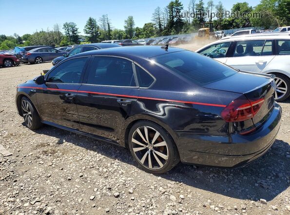 1VWJM7A38JC039653 2018 VOLKSWAGEN PASSAT Black Tył lewy