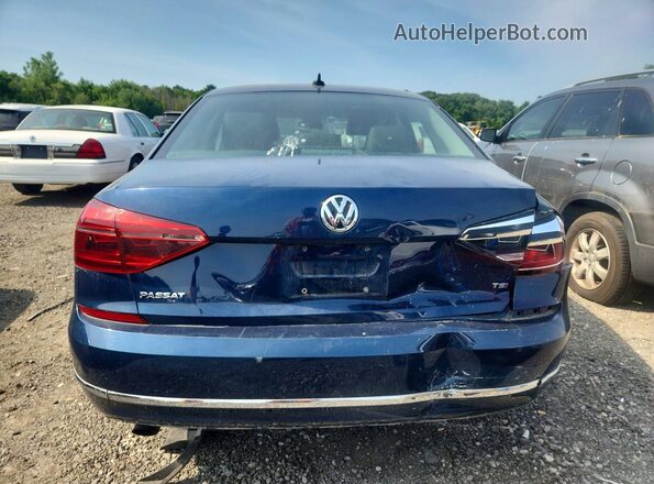 1VWLA7A33KC003601 2019 VOLKSWAGEN PASSAT Blue Vista trasera