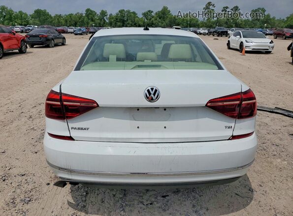1VWLA7A35KC014485 2019 VOLKSWAGEN PASSAT White Вид ззаду