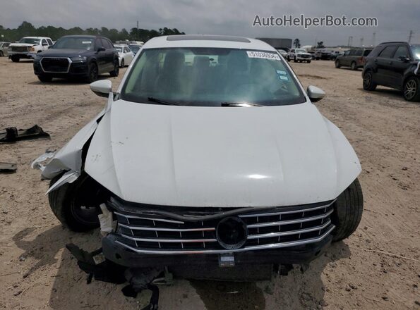 1VWLA7A35KC014485 2019 VOLKSWAGEN PASSAT White Вид спереду
