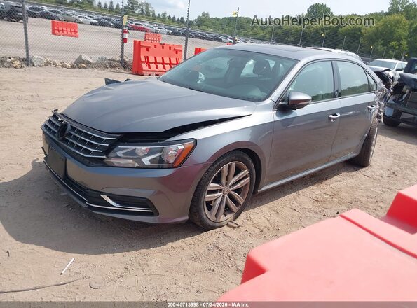 1VWLA7A36KC005147 2019 VOLKSWAGEN PASSAT Gray Front left