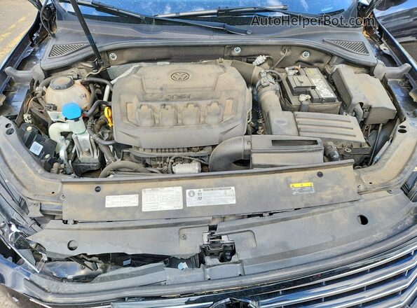 1VWLA7A39KC014604 2019 VOLKSWAGEN PASSAT Black Rear interior view
