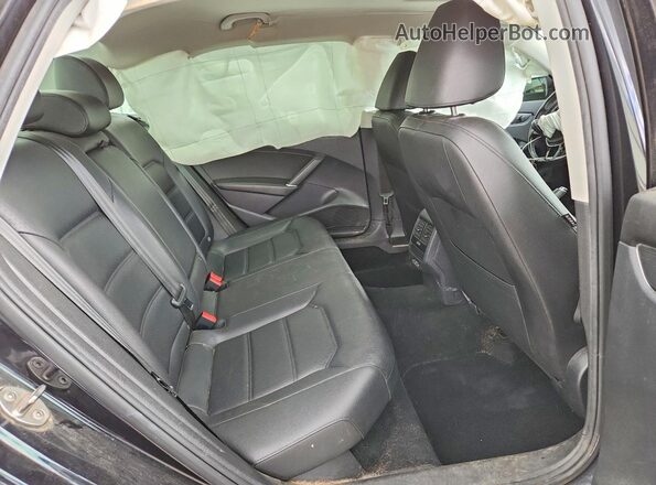 1VWLA7A39KC014604 2019 VOLKSWAGEN PASSAT Black Rear seats view