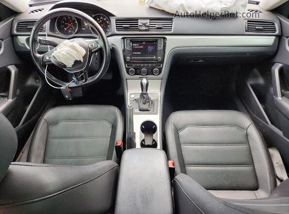 1VWLA7A39KC014604 2019 VOLKSWAGEN PASSAT Black Dashboard view