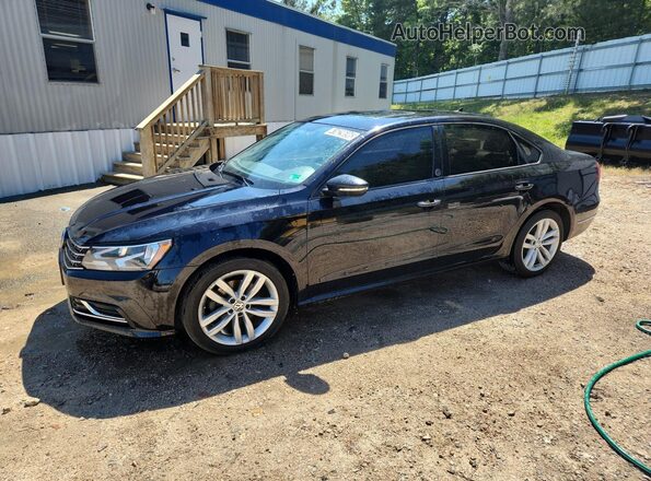 1VWLA7A3XKC000856 2019 VOLKSWAGEN PASSAT Black 