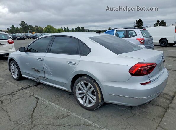 1VWLA7A3XKC008567 2019 VOLKSWAGEN PASSAT Silver უკანა მარცხენა