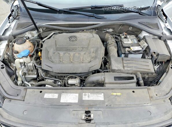 1VWLA7A3XKC008567 2019 VOLKSWAGEN PASSAT Silver უკანა სალონის ხედი