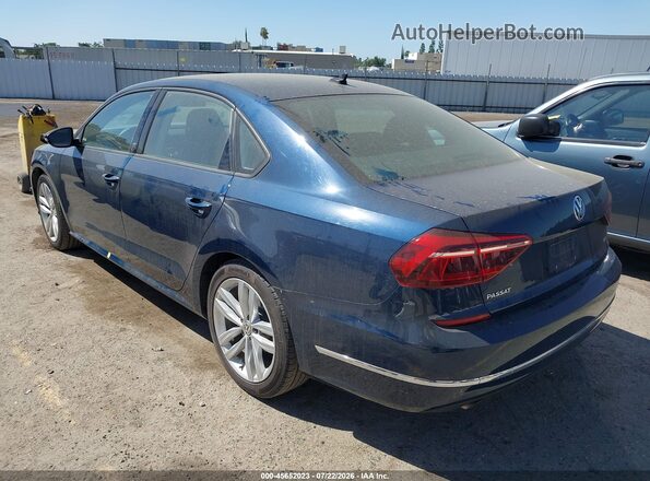 1VWLA7A3XKC013347 2019 VOLKSWAGEN PASSAT Blue Rear left