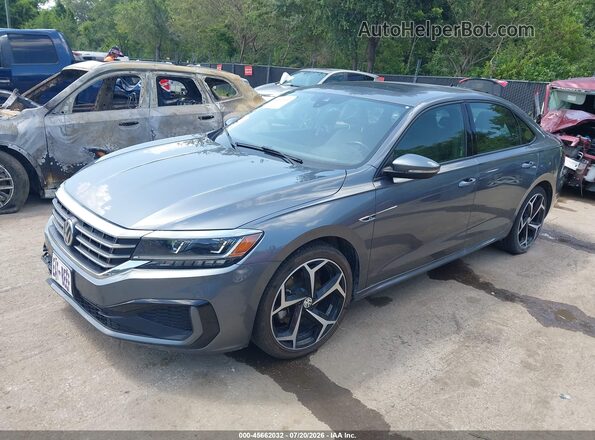1VWMA7A31MC012918 2021 VOLKSWAGEN PASSAT Gray Front left