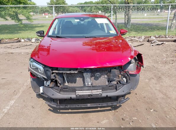 1VWMA7A32LC018421 2020 VOLKSWAGEN PASSAT Red Widok zestawu wskaźników