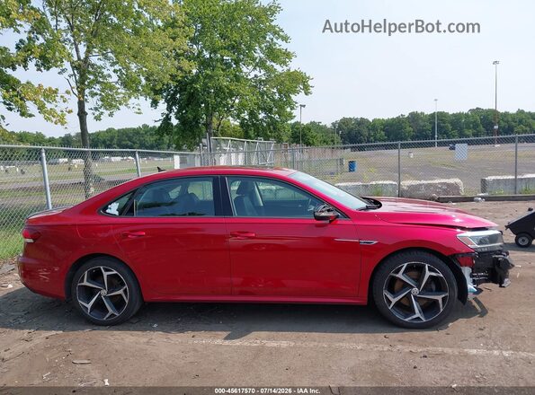 1VWMA7A32LC018421 2020 VOLKSWAGEN PASSAT Red Widok wnętrza z tyłu