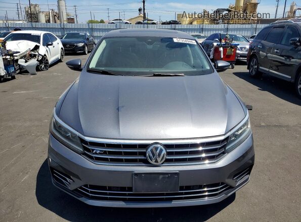 1VWMA7A36KC006318 2019 VOLKSWAGEN PASSAT Gray Front view