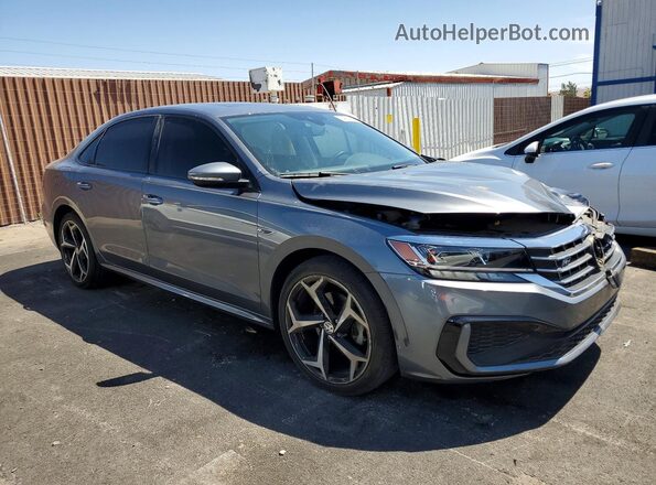 1VWMA7A37LC020987 2020 VOLKSWAGEN PASSAT Gray Передня права чверть