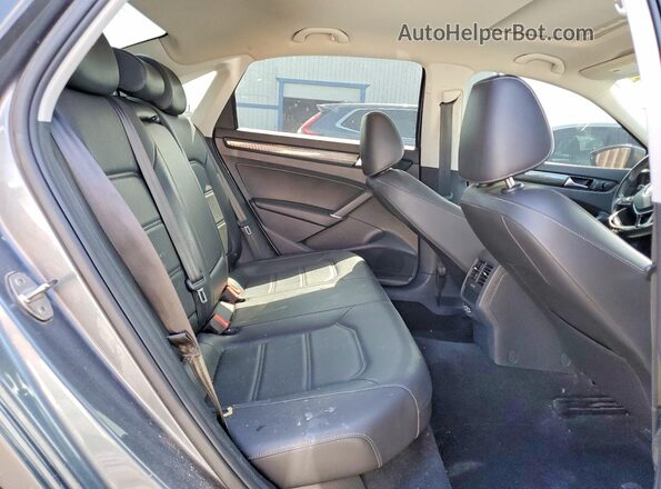 1VWMA7A37LC020987 2020 VOLKSWAGEN PASSAT Gray Вид задніх сидінь