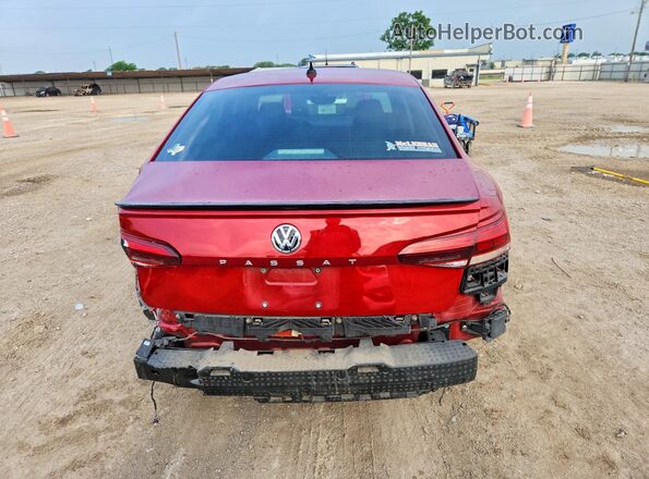 1VWMA7A37LC025459 2020 VOLKSWAGEN PASSAT Red Հետևի տեսք