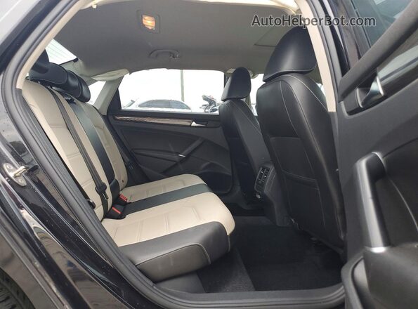 1VWMA7A38LC023896 2020 VOLKSWAGEN PASSAT Black Rear seats view