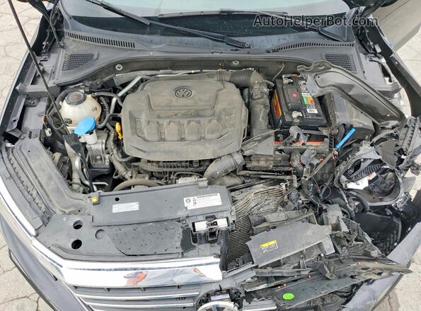 1VWMA7A38LC023896 2020 VOLKSWAGEN PASSAT Black Rear interior view