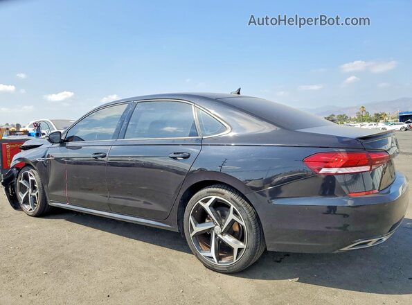 1VWMA7A38MC018084 2021 VOLKSWAGEN PASSAT Черный Задняя левая четверть