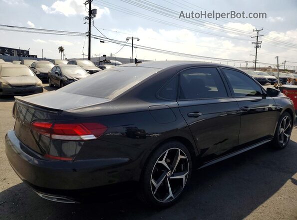 1VWMA7A38MC018084 2021 VOLKSWAGEN PASSAT Черный Задняя правая четверть